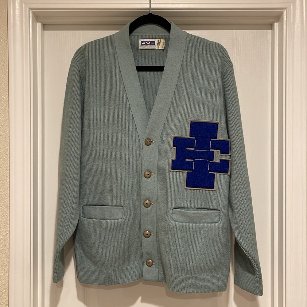 Vintage AMF  Sweater
Cardigan Tennessee American Size 42